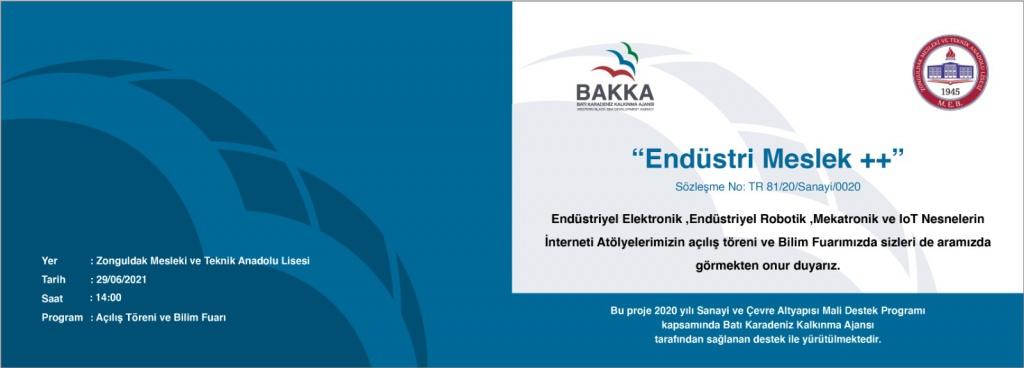 Endüstri Meslek++ Projesi İle Son Teknolojilerle Baştan Aşağı Yenilenen, Endüstri Meslek++ Projesi ve Bilim Fuarı Açılışımız 29 Haziran 2021 Saat:14.00'da 1