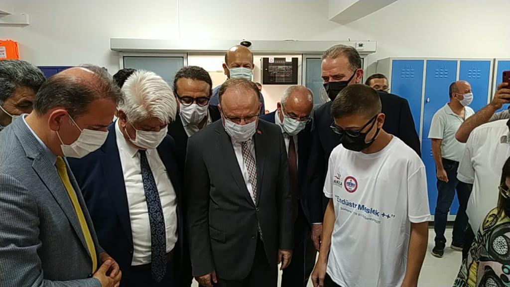 Endüstri Meslek Lisesi++ BAKKA Projemizin Açılışı Sayın Valimiz Mustafa TUTULMAZ Tarafından Yapıldı. 3