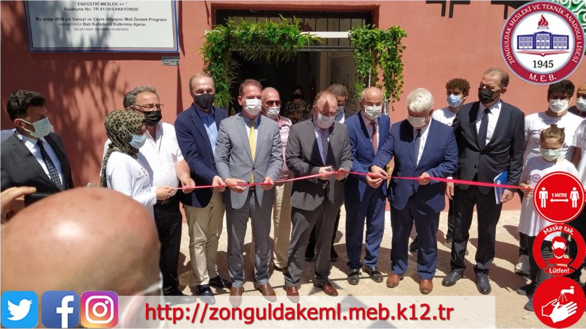 Endüstri Meslek Lisesi++ BAKKA Projemizin Açılışı Sayın Valimiz Mustafa TUTULMAZ Tarafından Yapıldı.